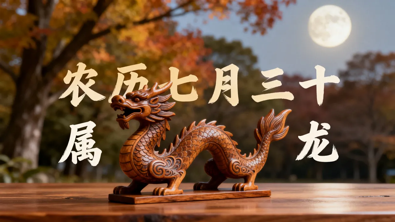 农历七月三十属龙的人命运好不好，农历七月属龙人是什么命