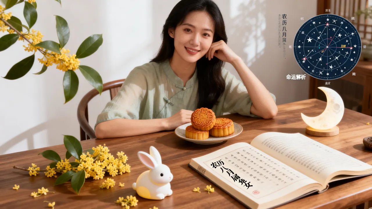 农历八月属兔女是什么命，农历八月属兔女命运好不好