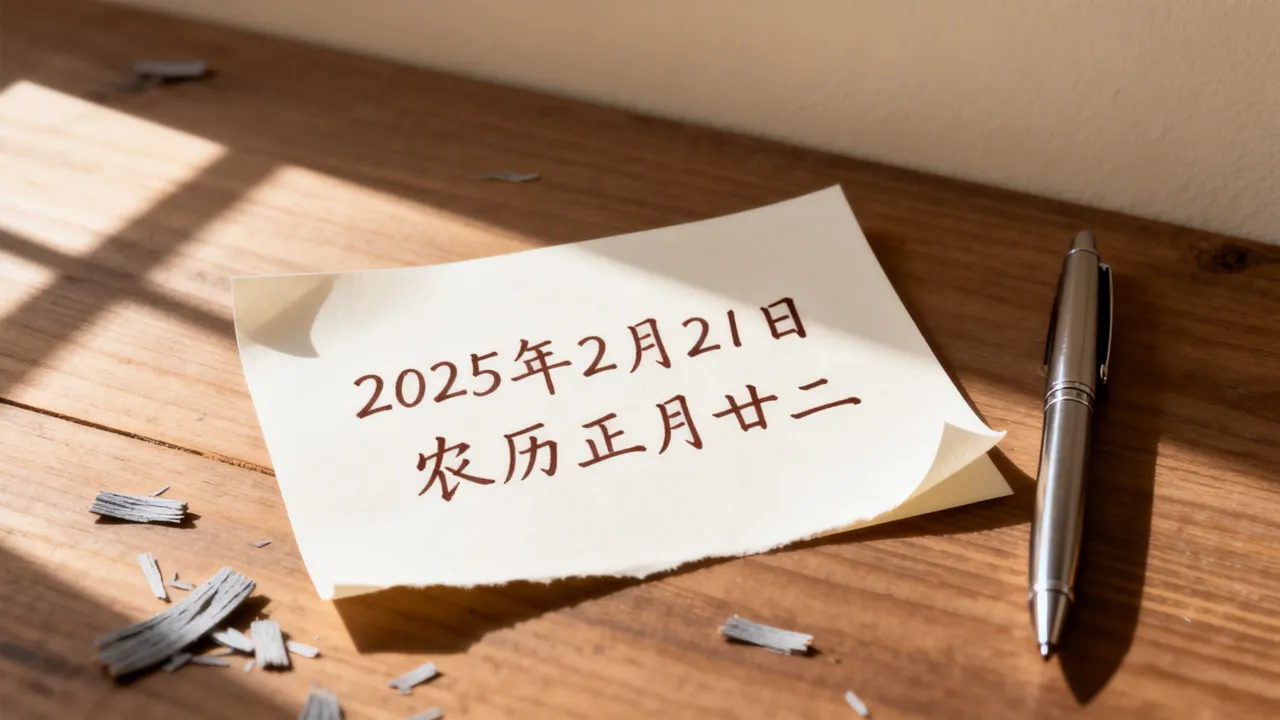 2月21日阴历是几月几号?2025年2月21日农历日期查询 2月21日阴历是几月几号?2025年2月21日农历日期查询