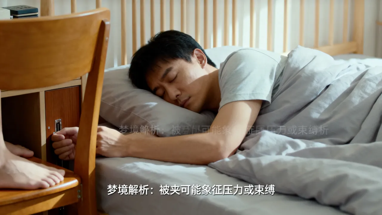 梦到了被夹是什么意思，做梦被夹住有什么预兆