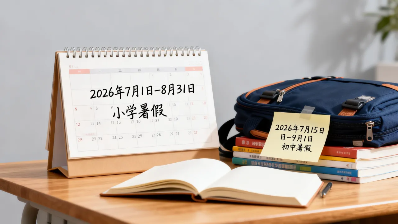 阴历几月几号放暑假?2026年中小学暑假放假时间安排表 阴历几月几号放暑假?2026年中小学暑假放假时间安排表