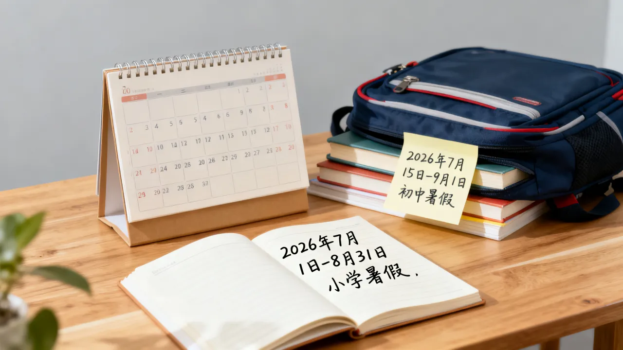 阴历几月几号放暑假?2026年中小学暑假放假时间安排表 阴历几月几号放暑假?2026年中小学暑假放假时间安排表