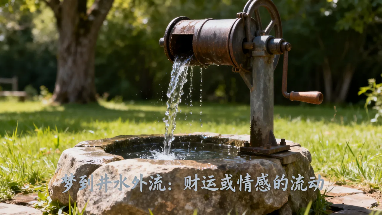 梦到井水外流有什么含义,梦到井水外流是什么征兆 梦到井水外流有什么含义,梦到井水外流是什么征兆