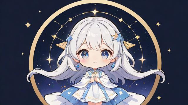 十二星座漫画少女q版