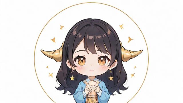 十二星座漫画少女q版