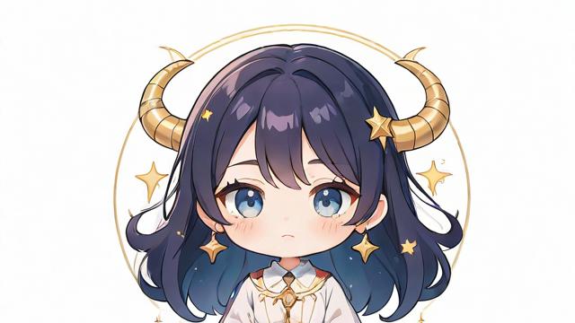 十二星座漫画少女q版