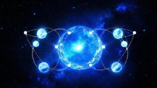 双子星座图片星空图