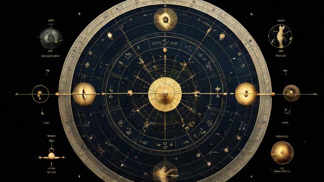 十二星座圆盘图