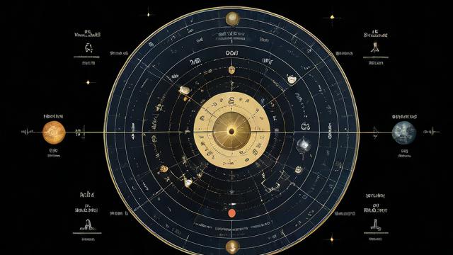 十二星座圆盘图