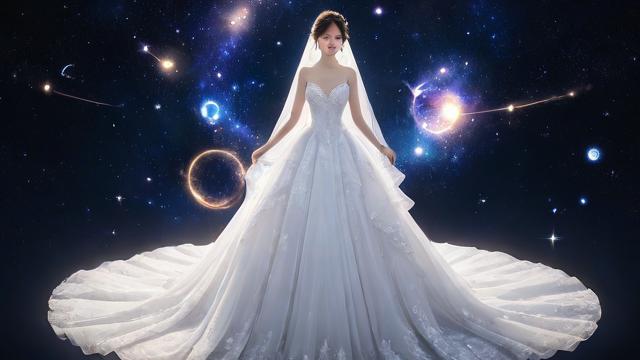 12星座婚纱裙图片