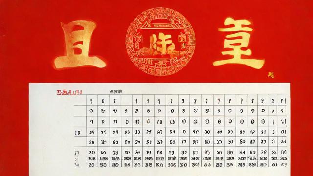 1990年农历日历