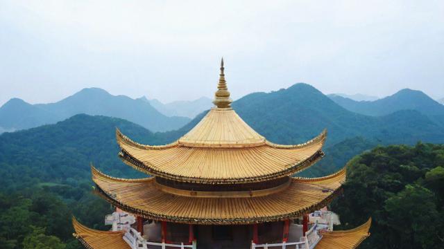 风水华盖朝山图片