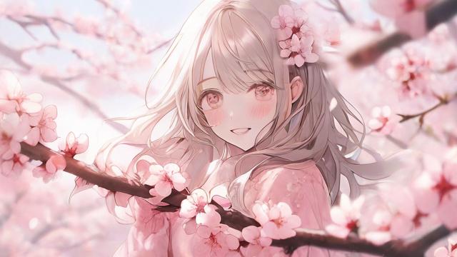 桃花运气头像