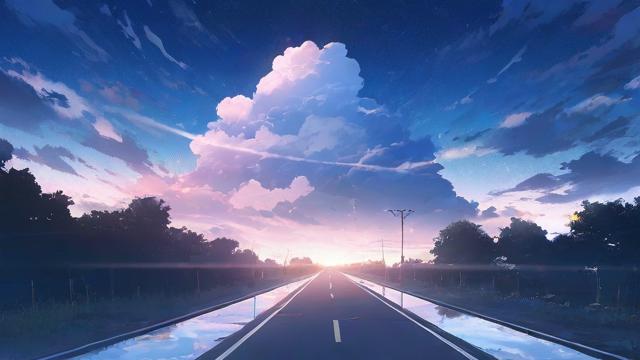 梦到路上全是水