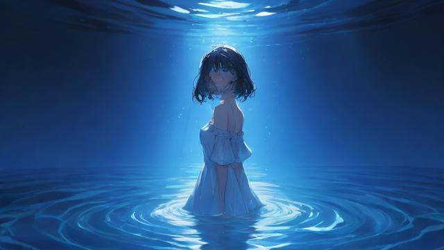 梦到被水困