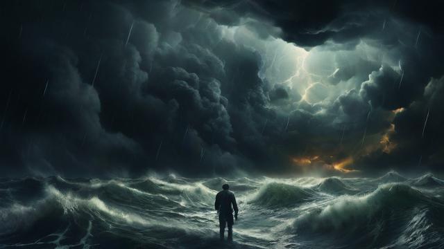 梦到下大雨发大水